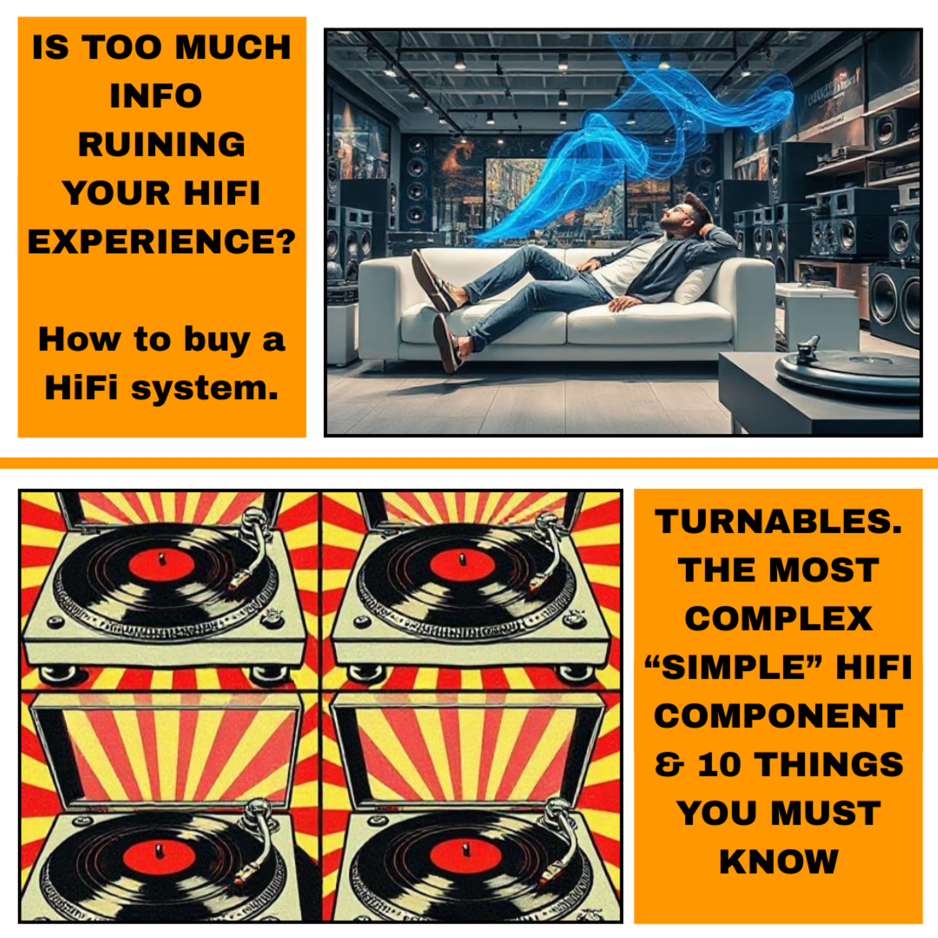 S2 EP034 Misconceptions, preconceptions & misinformation. How to buy a HiFi system & 10 most important things to know about turntables.