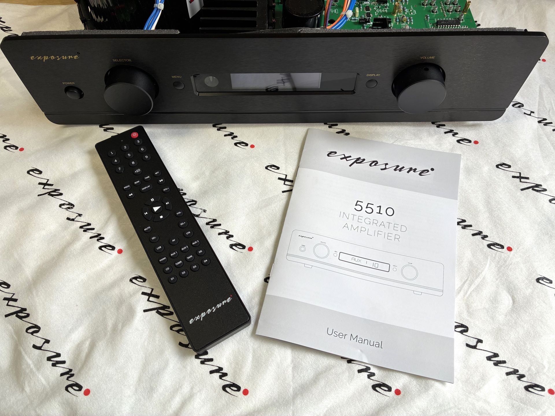 Exposure HiFi review 5510 integrated amp internal