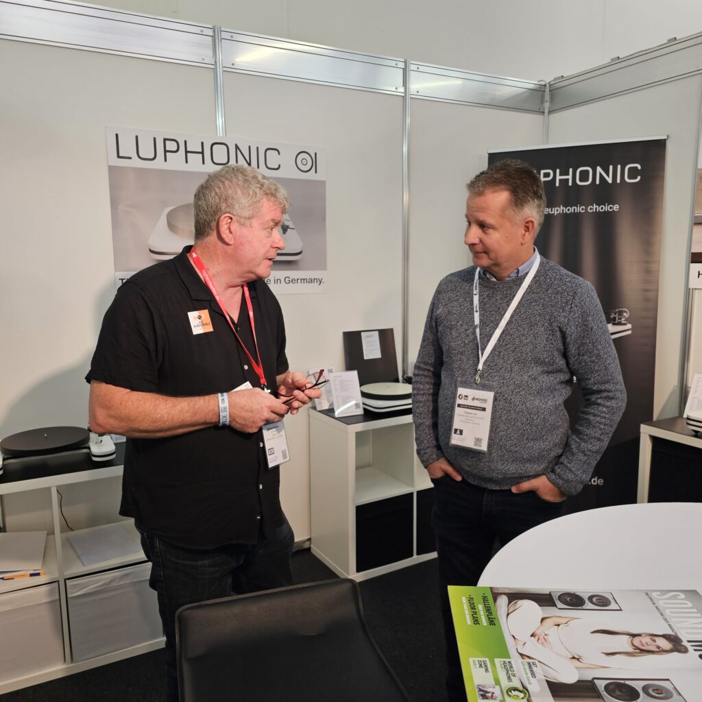 Andrew Hutchison and Luphonic High End Munich 2025
